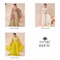 Sayuri Ishum Wholesale Designer Real Georgette Free Size Stitched Suits