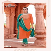 SIMAYAA VOL 2 BY MITTOO READYMADE VISCOSE WEAVING PATTERN UNIQUE COLOURS SALWAR SUIT