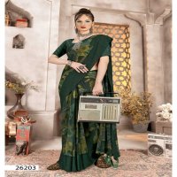 VALLABHI PRINTS ANNARA VOL 4 GEORGETTE CLASSIC LOOK SAREE WITH BLOUSE