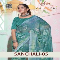 Vallabhi Sanchali Vol-5 Wholesale Georgette Fabrics Ethnic Sarees