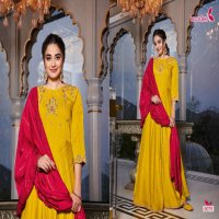 Koodee Sundra Vol-3 Wholesale Gown With Dupatta