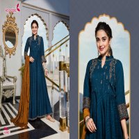 Koodee Sundra Vol-3 Wholesale Gown With Dupatta