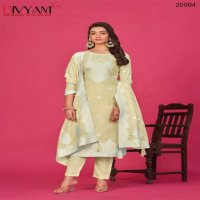 Divyam Daisy Wholesale Pure Organza Fabrics Straight Suits