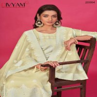 Divyam Daisy Wholesale Pure Organza Fabrics Straight Suits