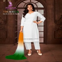 TIRANGA BY POONAM DESIGNER READYMADE INDEPENDENCE DAY SPECIAL BIG SIZE 3PCS DRESS