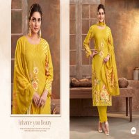 KHUSHI FASHION SIMAYA MASLIN DIGITAL SILK BEAUTIFUL DESIGN READYMADE SALWAR SUIT