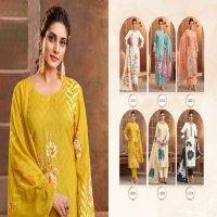 KHUSHI FASHION SIMAYA MASLIN DIGITAL SILK BEAUTIFUL DESIGN READYMADE SALWAR SUIT