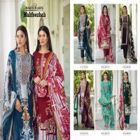 MARIYUM ARTS MAHFOOZHAH EMBROIDERY WORK COTTON 3PCS SUITS