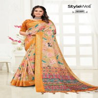 STYLEWELL APARNA FANCY JACQUARD SILK REGULAR WEAR SAREE WHOLESALER