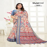 STYLEWELL APARNA FANCY JACQUARD SILK REGULAR WEAR SAREE WHOLESALER