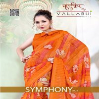 Vallabhi Symphony Vol-2 Wholesale Georgette Fabrics Sarees