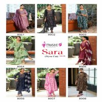 MYSTIC 9 SARA VOL 8 AMAZING READYMADE NAYRA CUT KURTI PANT DUPATTA COLLECTION