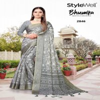STYLEWELL BHUMIKA VOL 1 CASUAL WEAR DIGITAL PRINT SAREE WITH BLOUSE