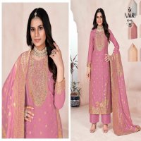 Naari Golden Wholesale Pure Muslin With Siroski Work Dress Material