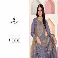 Naari Golden Wholesale Pure Muslin With Siroski Work Dress Material