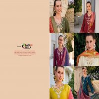 Lady Leela Tulips Vol-2 Wholesale Pure Handwork On Viscose Silk Kurtis With Pant And Dupatta