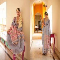 Kira Creations Kinaara Wholesale Tusser Linen Function Wear Sarees