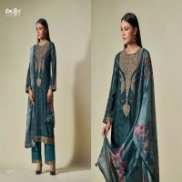 Omtex Cordelia Wholesale Daisy Silk Jacquard Salwar Suits