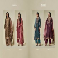 Omtex Cordelia Wholesale Daisy Silk Jacquard Salwar Suits