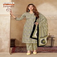 Mayur Jaipuri Vol-7 Wholesale Readymade Cotton Printed Dress