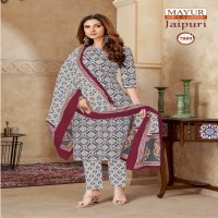 Mayur Jaipuri Vol-7 Wholesale Readymade Cotton Printed Dress