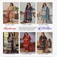 Rasberry Kesar Vol-1 Wholesale Readymade Lawn Cotton Suits