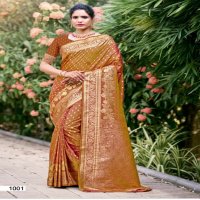 BUNAWAT GAJGAMINI SILK ZARI WEAVING SILK SARIS WHOLESALER