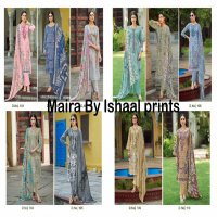 Ishaal Maira Vol-1 Wholesale Embroidered Lawn Dress Material