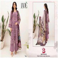 Jade Bin Saeed Vol-7 Wholesale Heavy Cotton Luxury Collection Dress Material