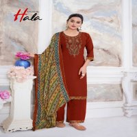 Hala Nigaar Vol-1 Wholesale Pure Reyon With Work Dress Material