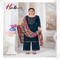 Hala Nigaar Vol-1 Wholesale Pure Reyon With Work Dress Material