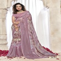 VALLABHI PRINTS NISHKA HIT DESIGN FANCY GEORGETTE SAREE SUPPLIER