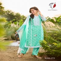 AFFAIR VOL 2 BY ANJU FAB EXCLUSIVE DESIGN FULLY STITCH ORGANZA SHIFFLI BIG SIZE 3PCS DRESS