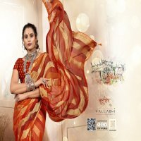 Vallabhi Digambari Wholesale Brasso Fabrics Ethnic Sarees