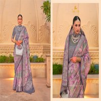 Trirath Sinhasan Wholesale Super Pv Silk With Floral Print Function Wear Sarees