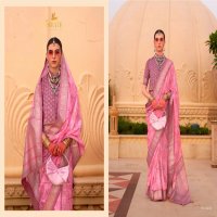 Trirath Sinhasan Wholesale Super Pv Silk With Floral Print Function Wear Sarees