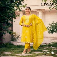 OSSM Gulabi Vol-3 Wholesale VIscose Roman Silk Kurti With Pant And Dupatta