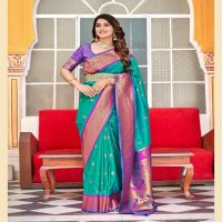 Rajpath Hansika Paithani Wholesale Soft Peshwai Paithani Silk Sarees