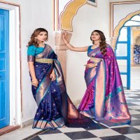 Rajpath Hansika Paithani Wholesale Soft Peshwai Paithani Silk Sarees