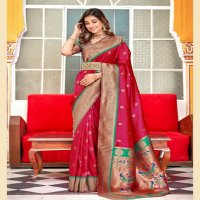 Rajpath Hansika Paithani Wholesale Soft Peshwai Paithani Silk Sarees