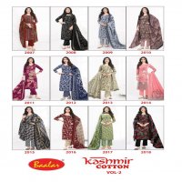 Baalar Kashmir Cotton Vol-2 Wholesale Pure Cotton Printed Dress Material