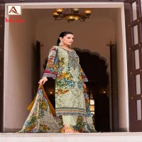 MUZLIN BY ALOK COTTON MODERN PAKISTANI PRINT EMBROIDERY WORK SALWAR KAMEEZ