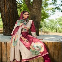 ZANISHA BY IBIZA NEW DESIGN BAMBARG MUSLIN DIGITAL PRINT TRADITIONAL WEAR SALWAR SUIT