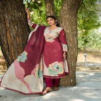 ZANISHA BY IBIZA NEW DESIGN BAMBARG MUSLIN DIGITAL PRINT TRADITIONAL WEAR SALWAR SUIT