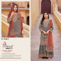 Shree Fabs R-1316 Wholesale Readymade Indian Pakistani Salwar Suits