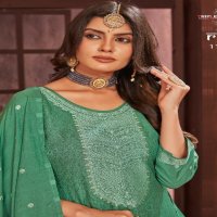 Triple AAA Ria Vol-2 Wholesale Pure Muslin Lakhnawi Jacquard Dress Material