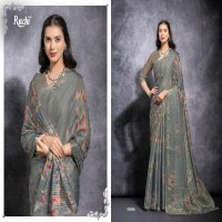 Ruchi Kamyaa Wholesale Digital Print Linen Silk Indian Sarees