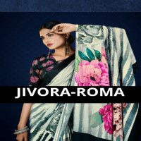Jivora Roma Wholesale Crape With Digital Print Sarees
