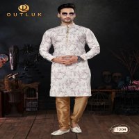 Outluk Wedding Collection Vol-12 Wholesale Mens Kurta And Pajama