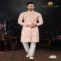 Outluk Wedding Collection Vol-12 Wholesale Mens Kurta And Pajama